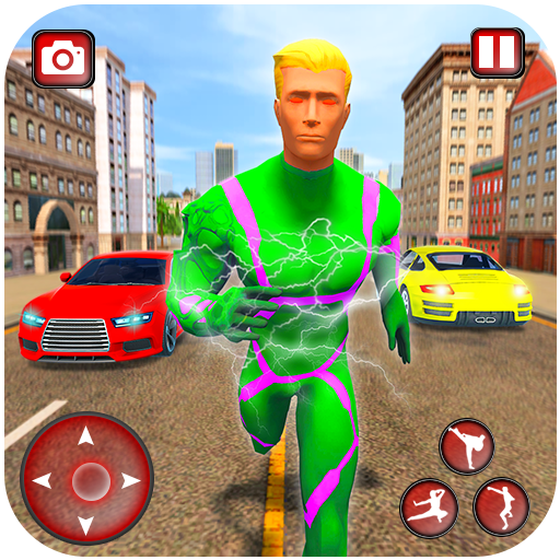 Grand Light speed Robot- Robot Speed Hero Game