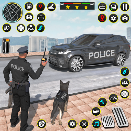 Police Dog Chase Crime City