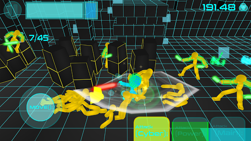 Stickman Neon Sword Fighting