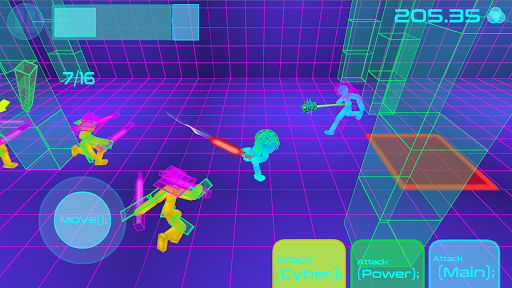 Stickman Neon Sword Fighting