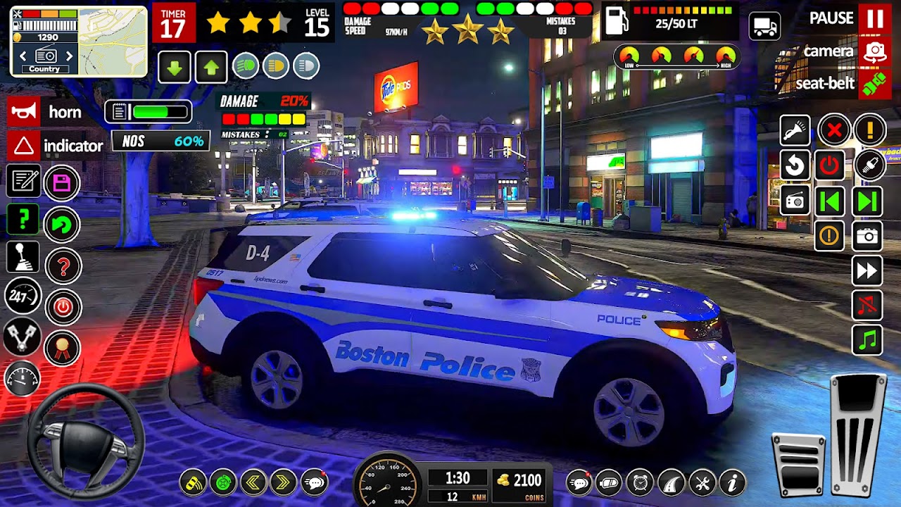 Offline Police Car