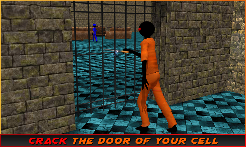 Stickman Prison Escape Story