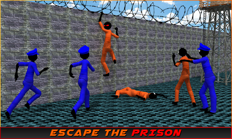 Stickman Prison Escape Story