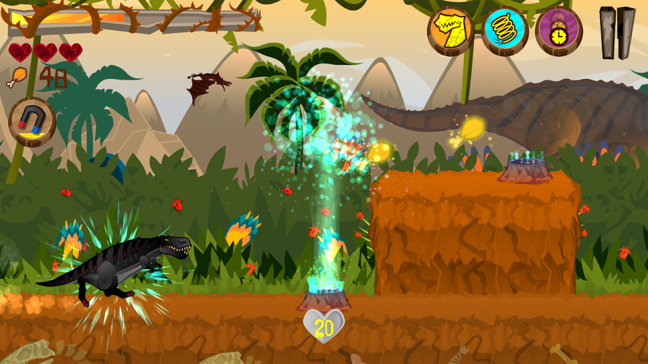 Dino the Beast Dinosaur Game