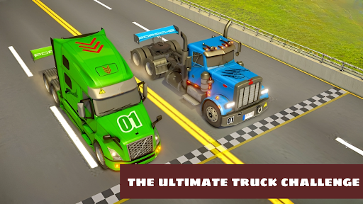 Truck Racing- Semi Driving