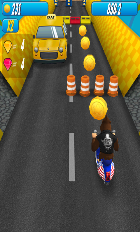 Monkey MOTO Racing 3D