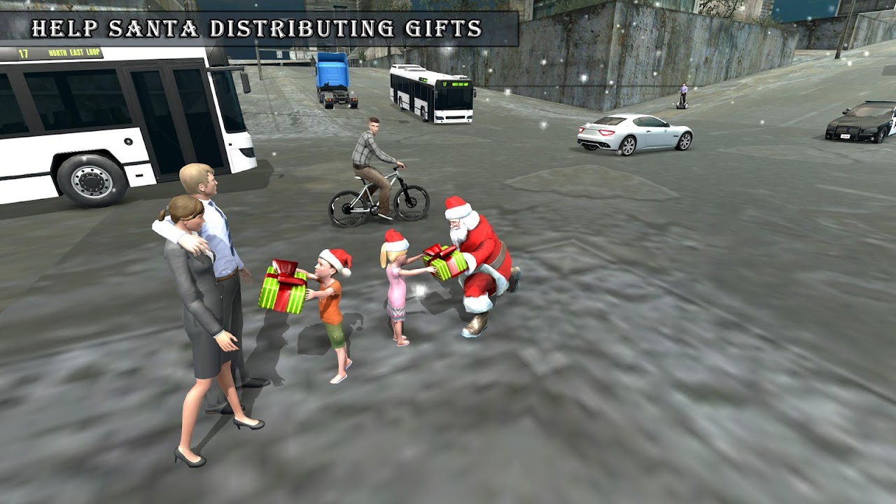 Crime City Simulator Santa Rope Hero