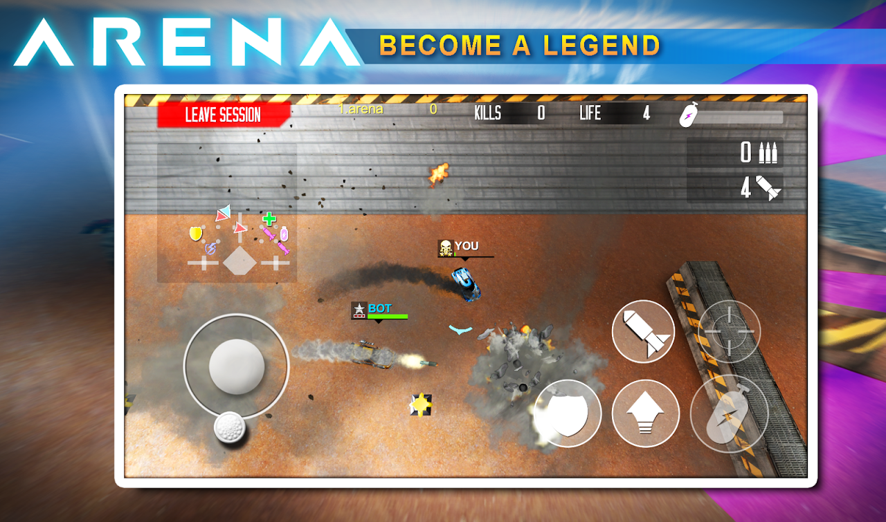 Arena.io Cars Guns Online MMO