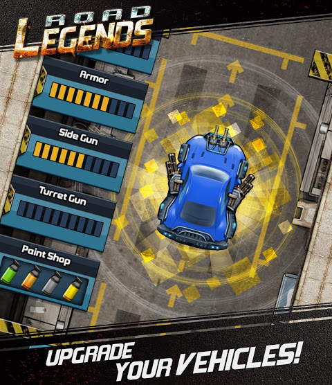 Road Legends - Car Racing Shooting Games For Free