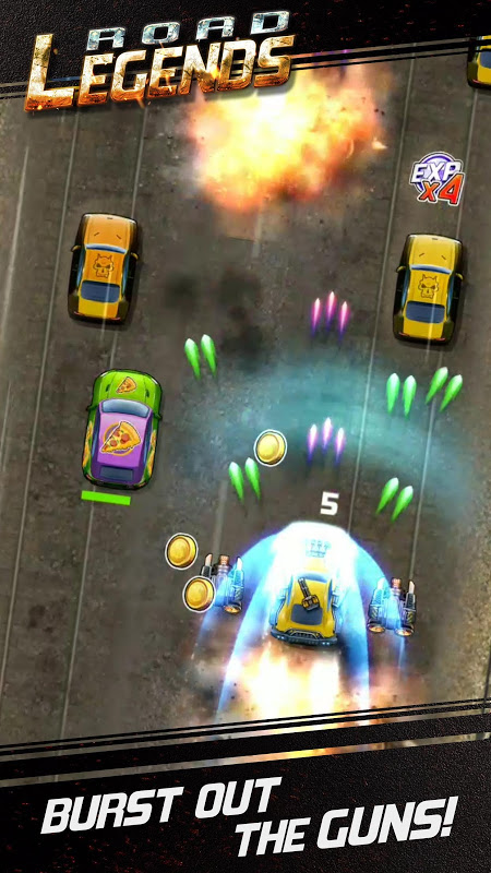 Road Legends - Car Racing Shooting Games For Free