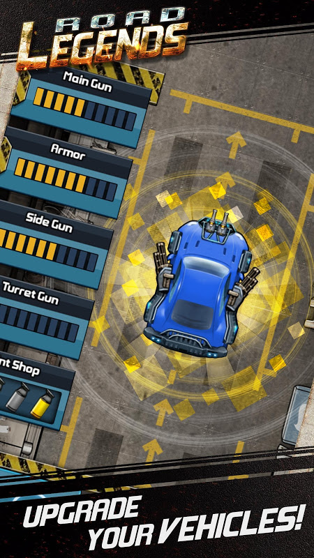 Road Legends - Car Racing Shooting Games For Free