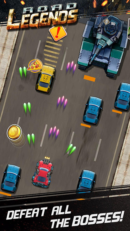 Road Legends - Car Racing Shooting Games For Free