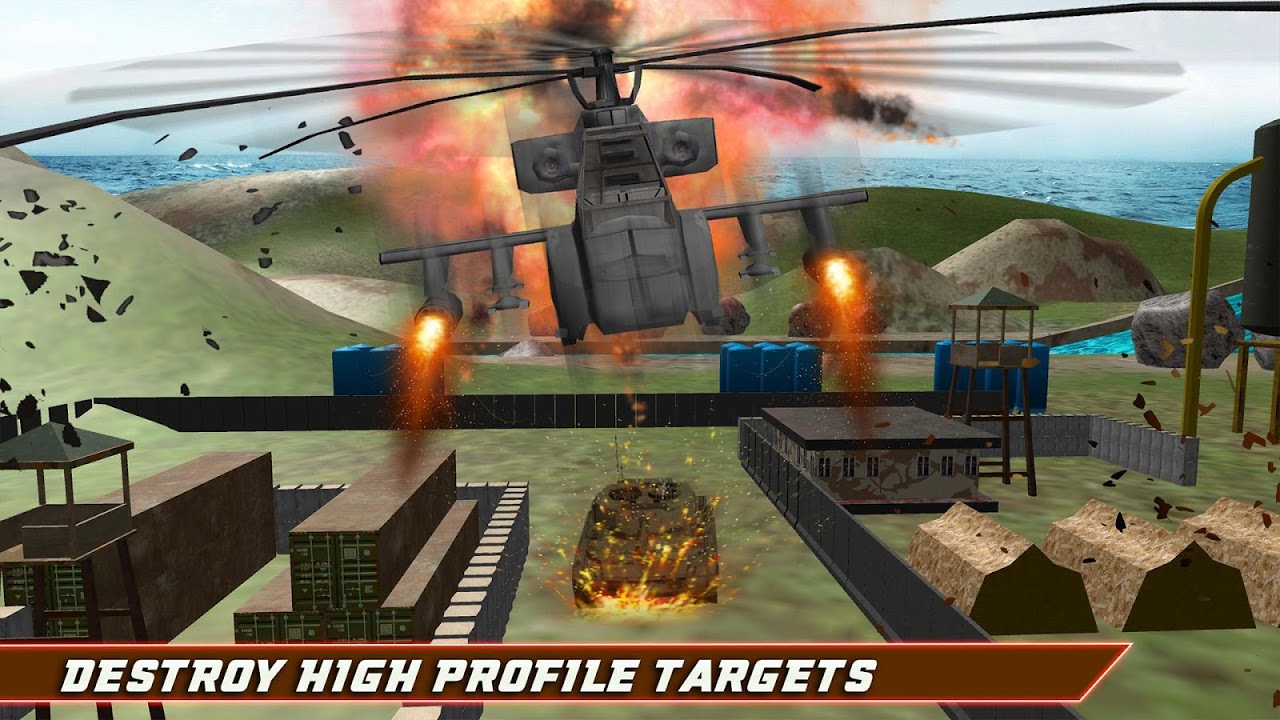 Gunship Air Battle - Helicopter Modern Strike