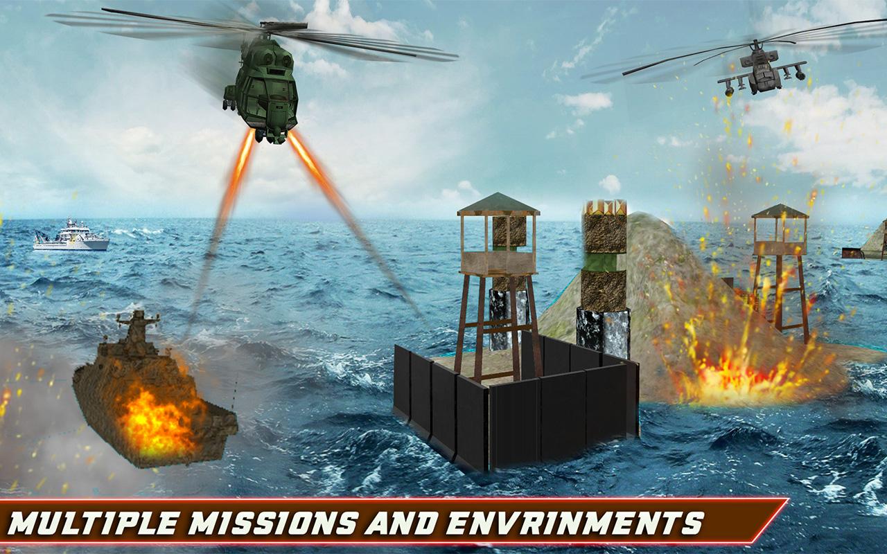 Gunship Air Battle - Helicopter Modern Strike