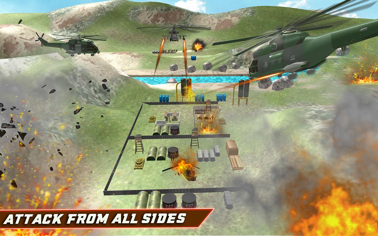 Gunship Air Battle - Helicopter Modern Strike