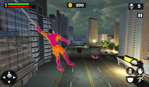 Superhero Gangster City - Superhero Rescue Games