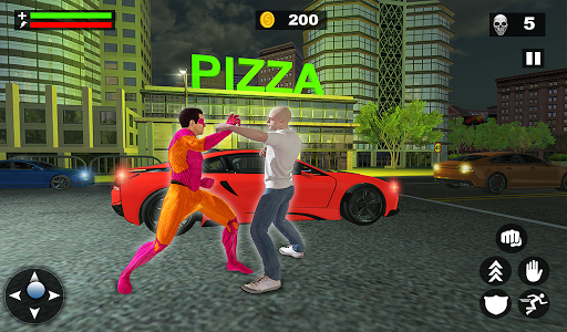 Superhero Gangster City - Superhero Rescue Games