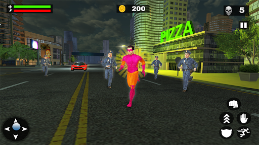 Superhero Gangster City - Superhero Rescue Games