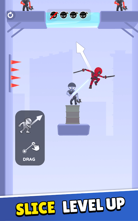 Slicing Hero Sword Master Game