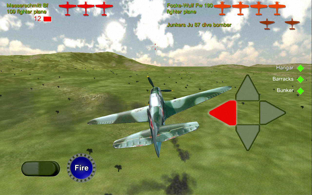 Yak3 fighter plane