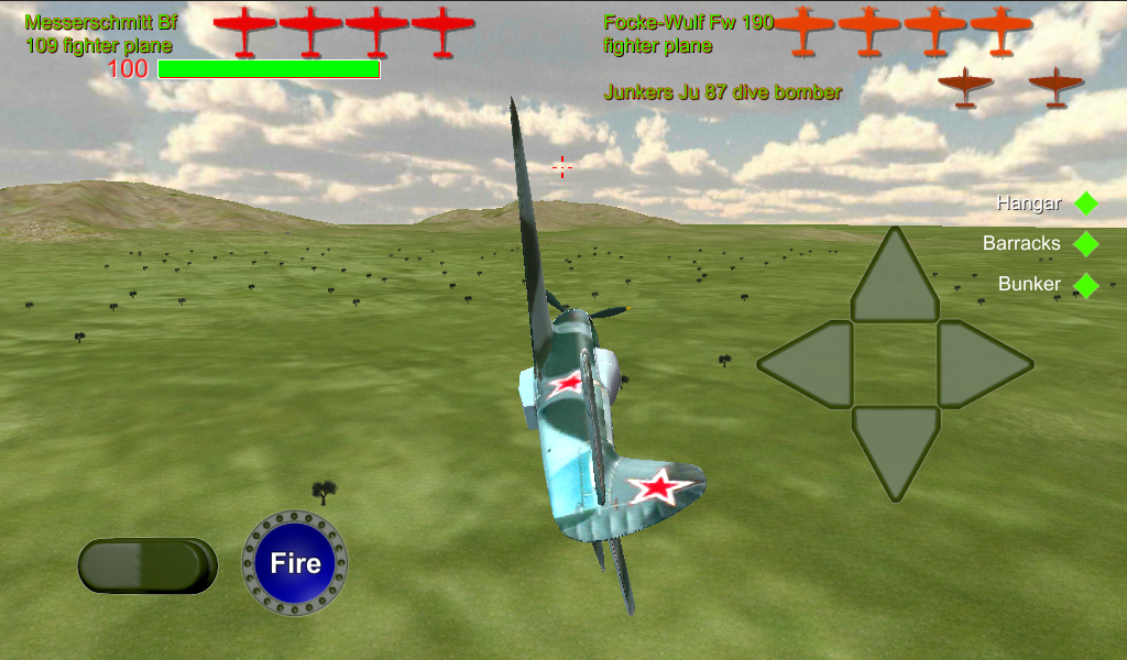 Yak3 fighter plane