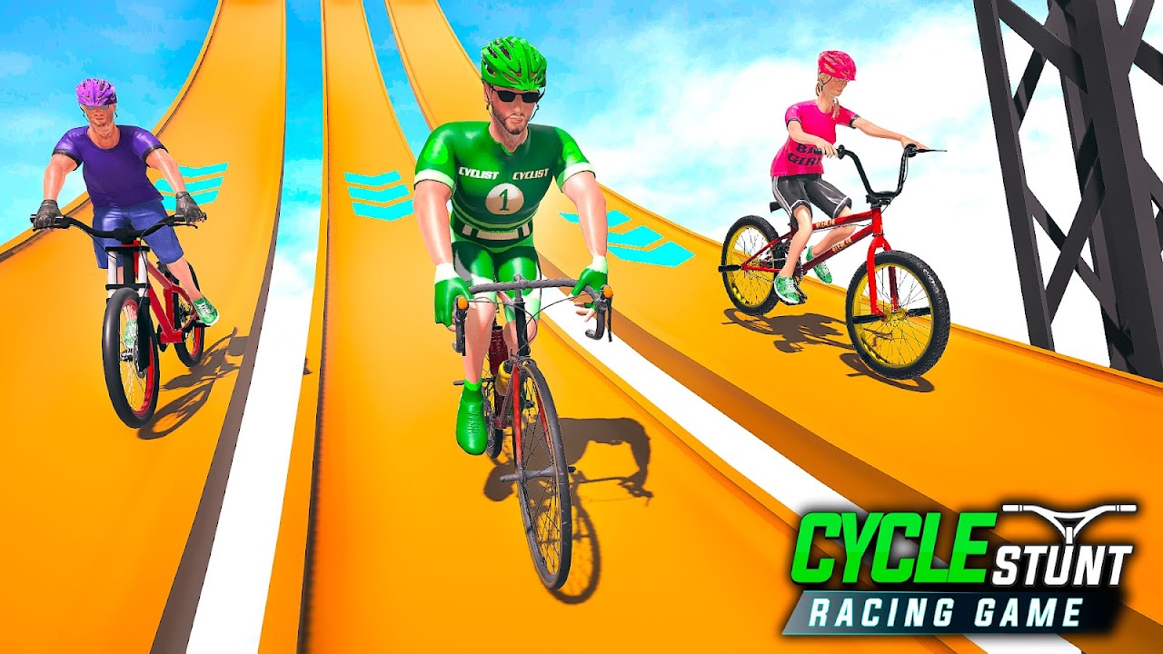 BMX Cycle Stunt Game 3D