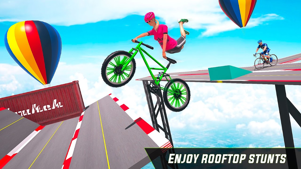 BMX Cycle Stunt Game 3D