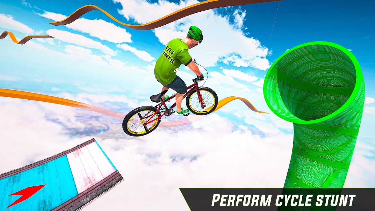 BMX Cycle Stunt Game 3D