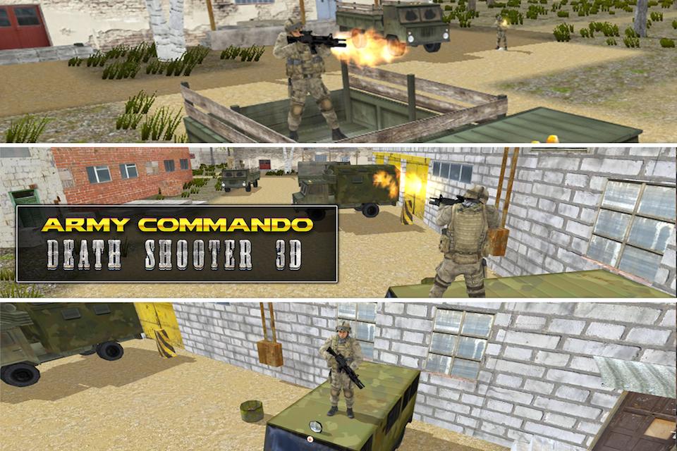 Army Commando Death Shooter 3D