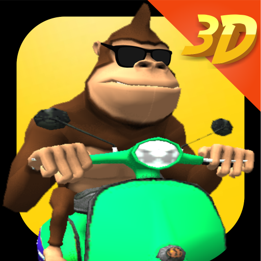 Monkey MOTO Racing 3D