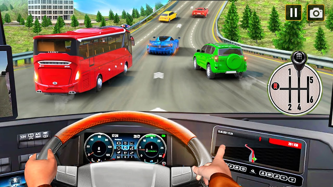 City Coach Bus Driving Game