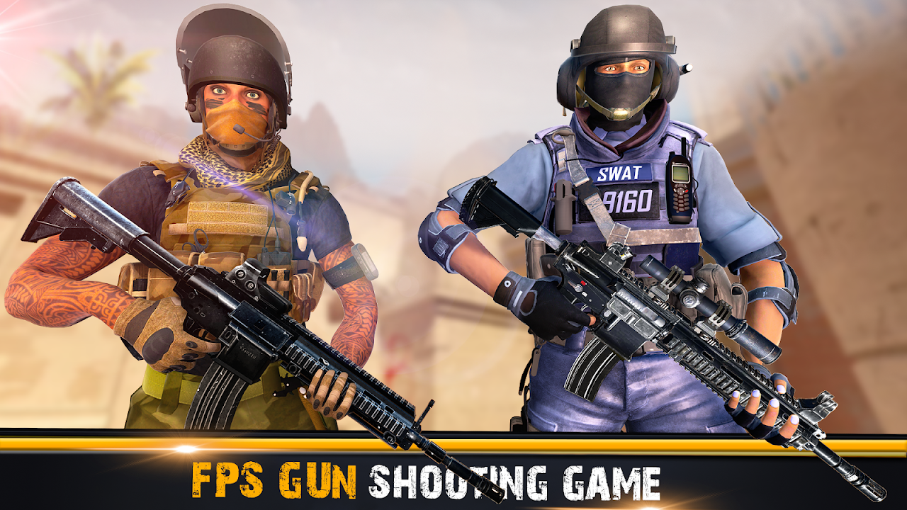 FPS Shooting Offline Gun Games