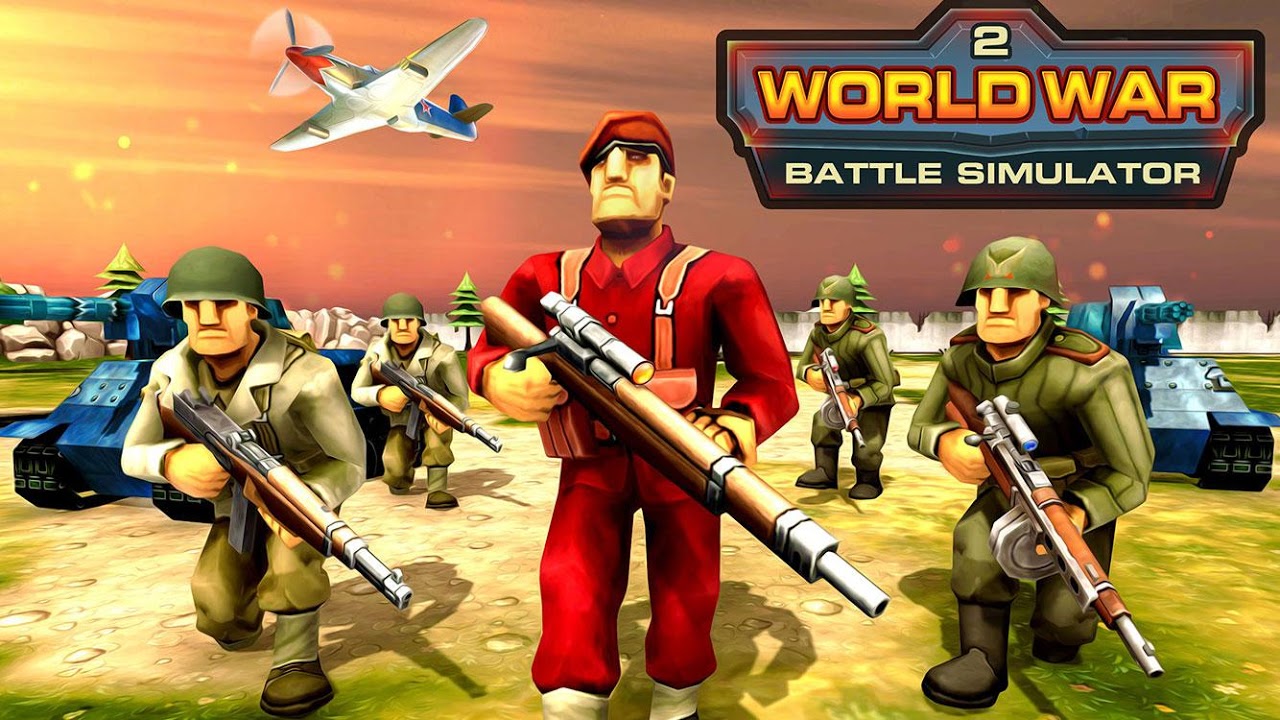 World War 2 Battle Simulator- WW2 Battle Games