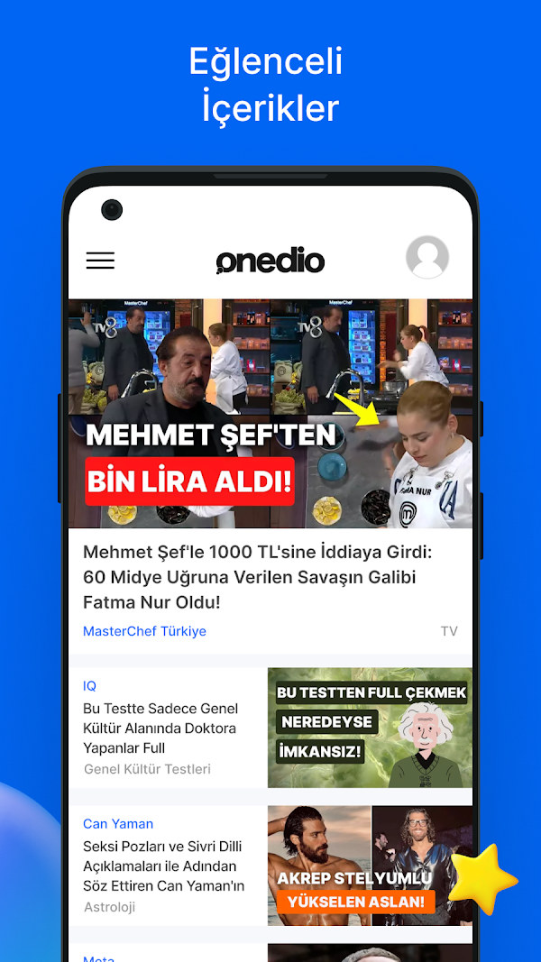 Onedio – Content, News, Test