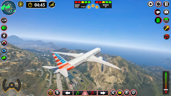 Flight Plane Driving Games