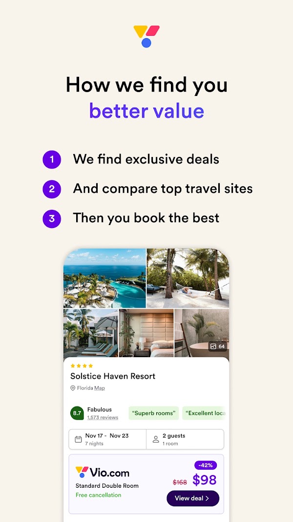 Vio.com: Hotels & travel deals