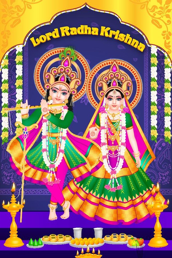 Lord Radha Krishna Live Temple