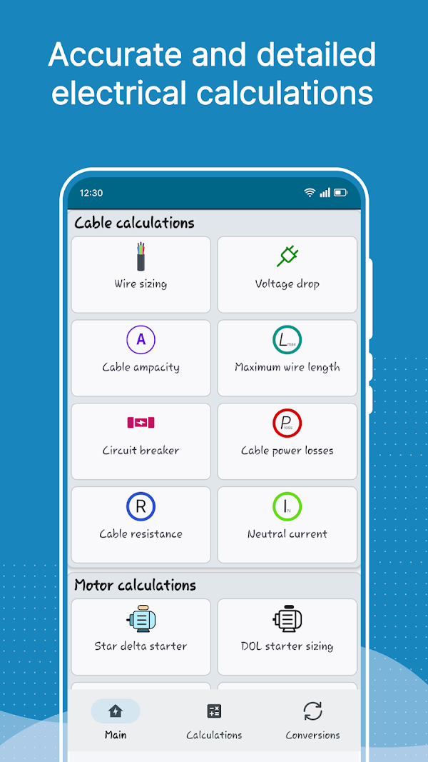 Electrical Calculation Toolbox