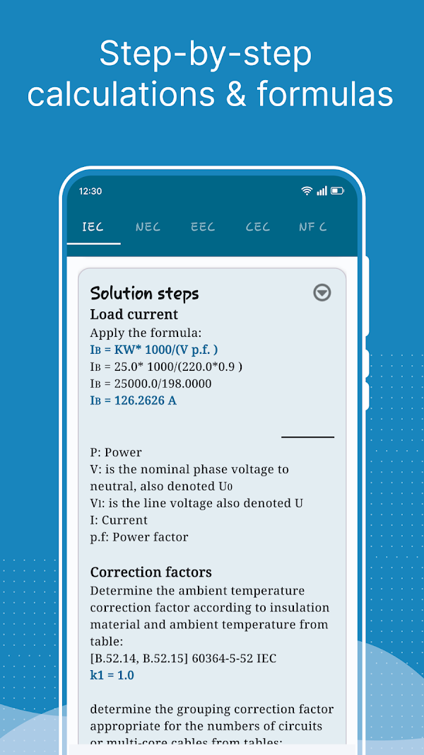 Electrical Calculation Toolbox