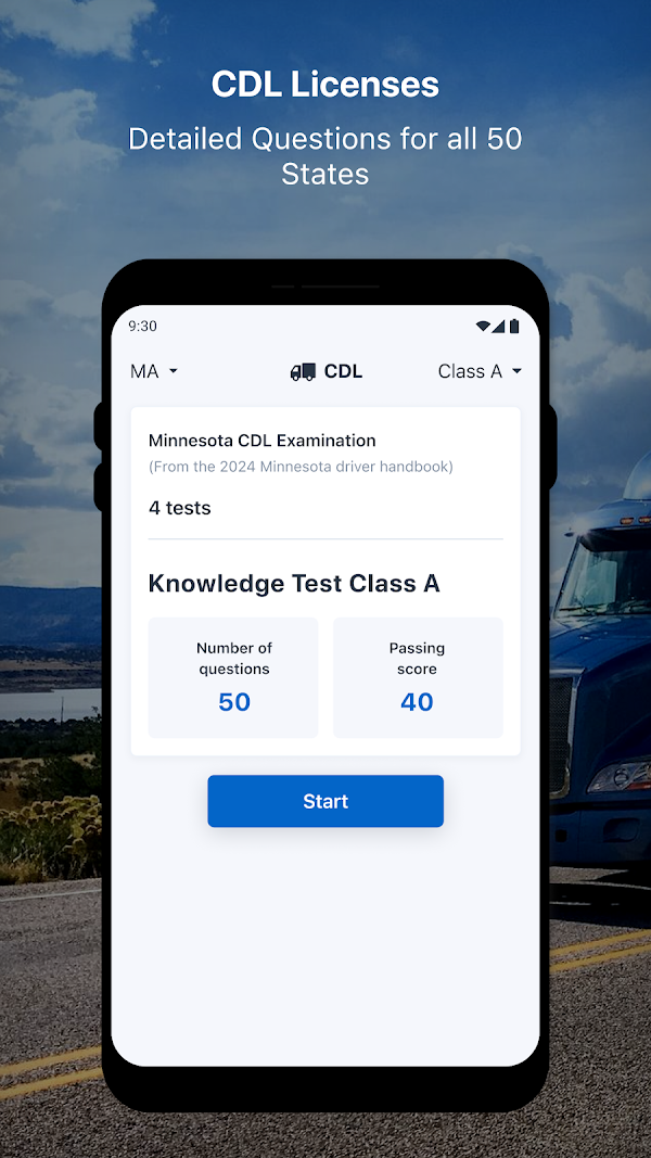 CDL Practice Written Test