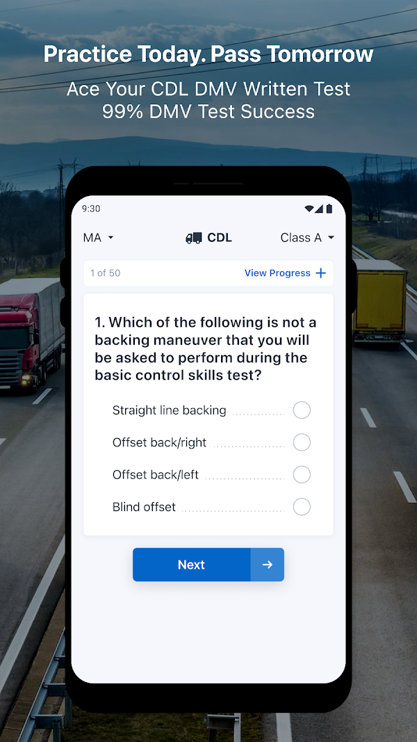 CDL Practice Written Test