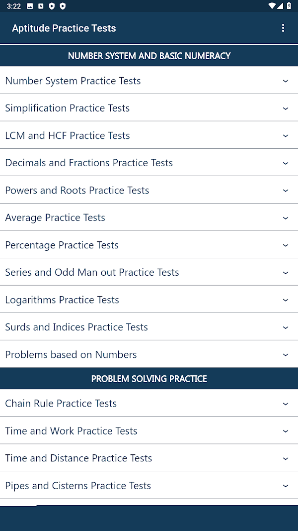 Aptitude Practice Tests