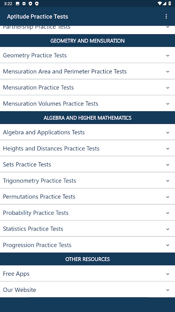 Aptitude Practice Tests