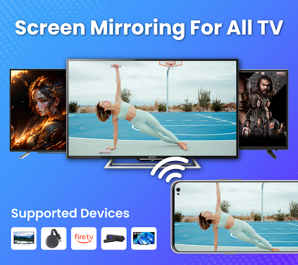 Screen Mirroring for all TV