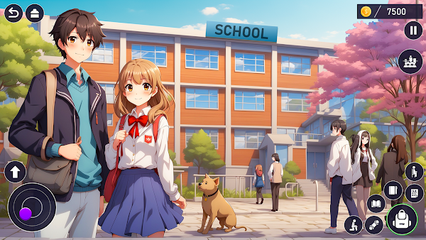 High School Love Anime Games