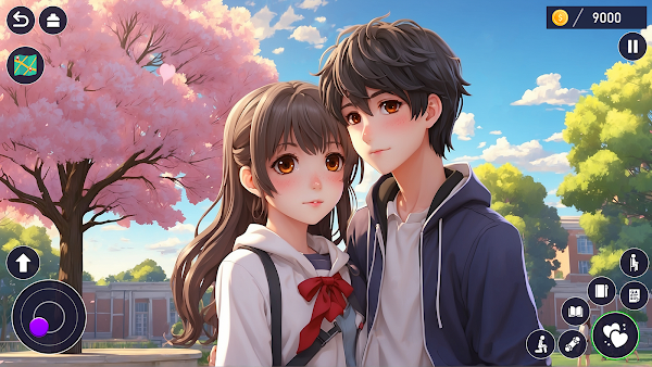 High School Love Anime Games