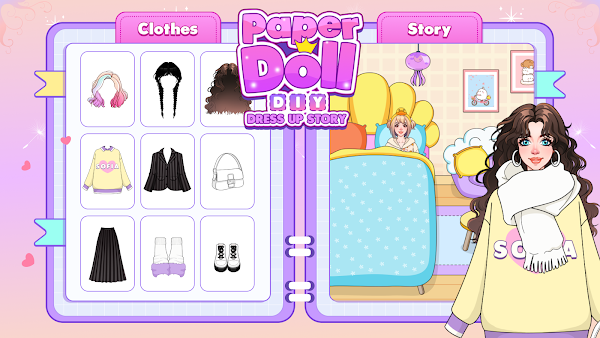 Paper Doll DIY: Dress Up Story