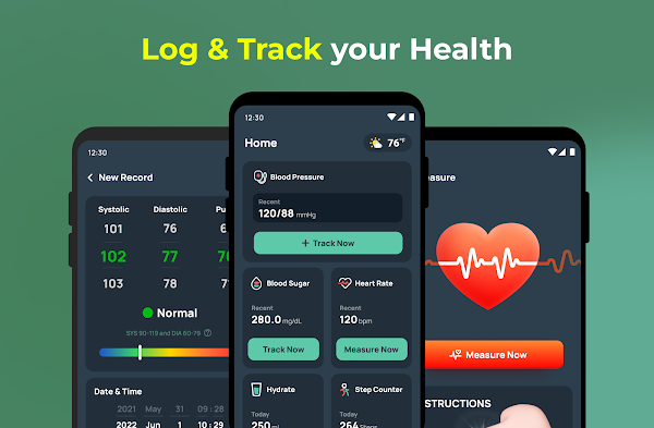 Blood Sugar & Pressure Tracker