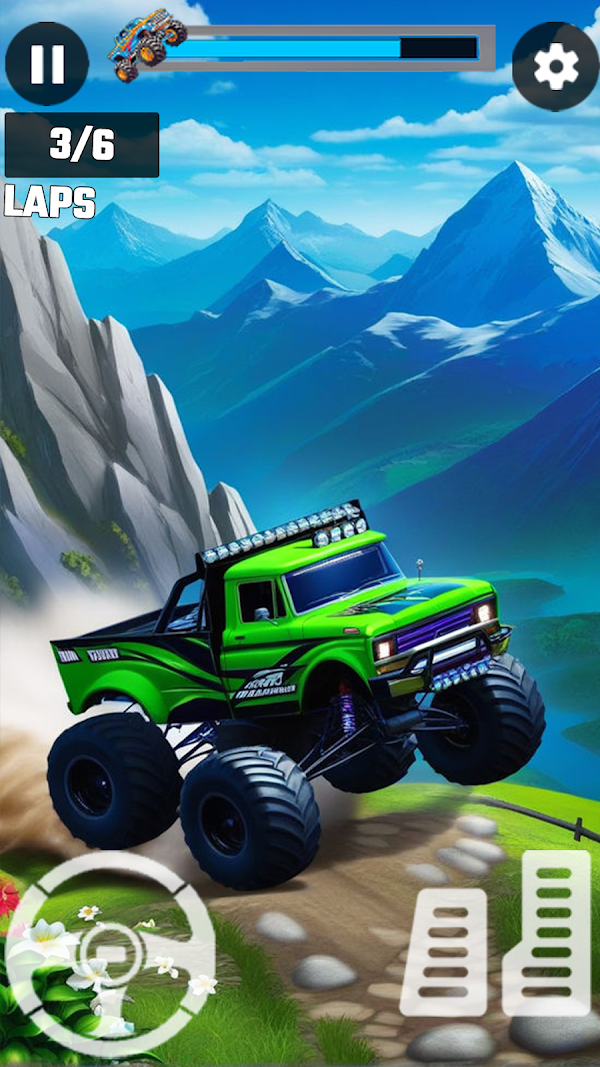 Rock Crawling: Racing Games 3D