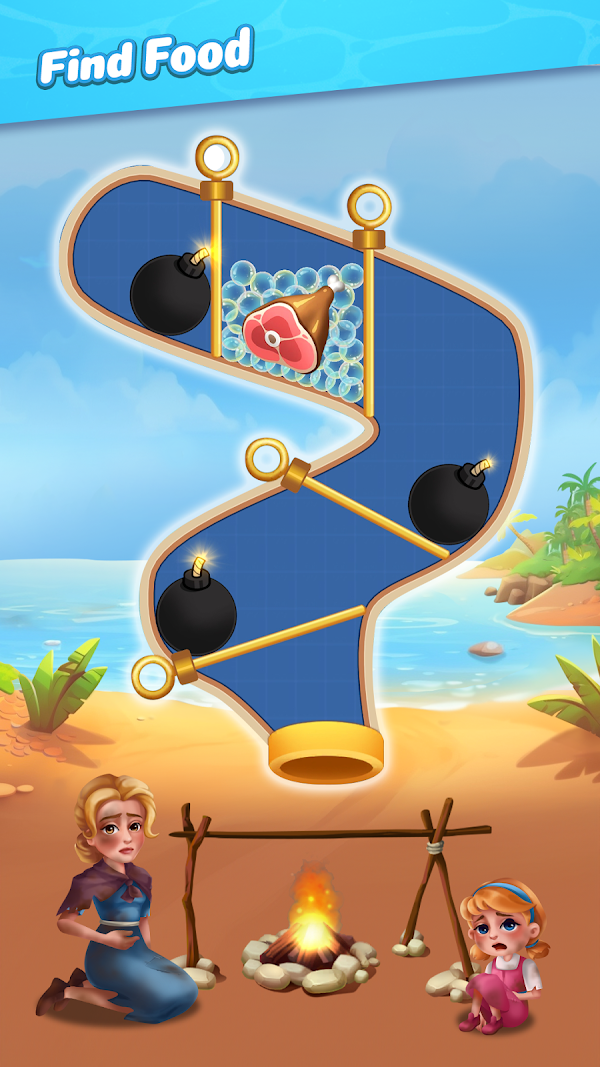 Home Island Pin: Family Puzzle